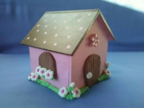 Casinha Cofre de mdf