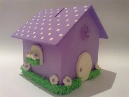 Casinha Cofre de mdf