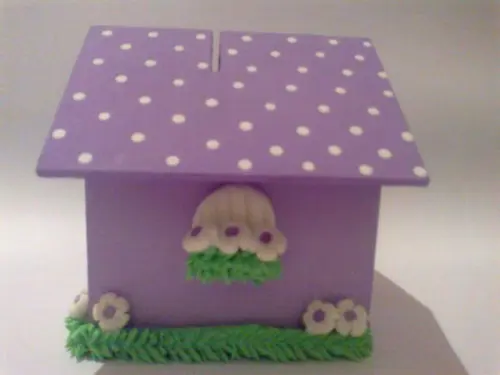Casinha Cofre de mdf