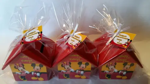 Casinha Cofre Minnie & Mickey