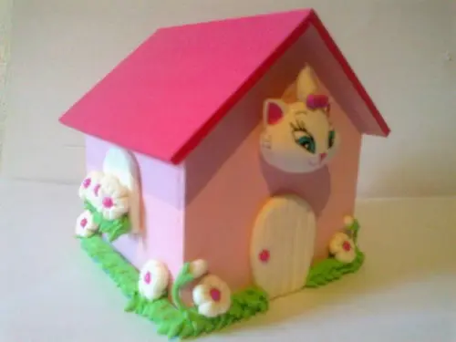 Casinha Cofre em mdf da Marie
