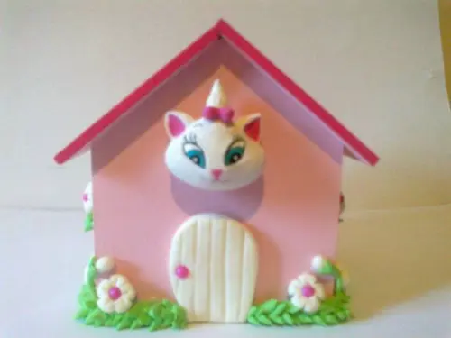 Casinha Cofre em mdf da Marie