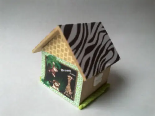 Casinha Cofre Safari - Promoção