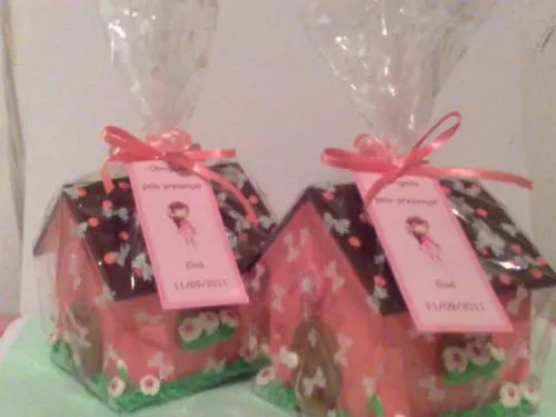 Casinha Cofre de mdf