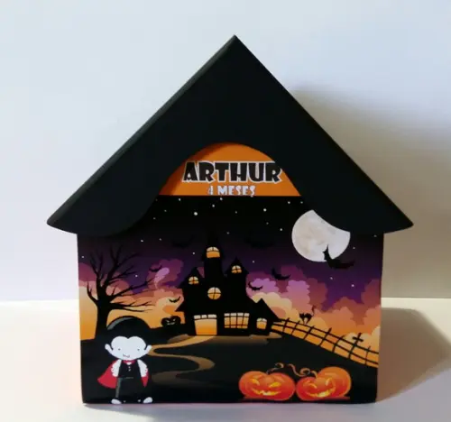 Centro de Mesa - Porta Guloseimas Helloween