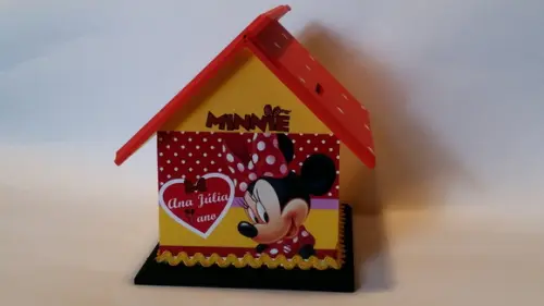Centro De Mesa Casa Minnie