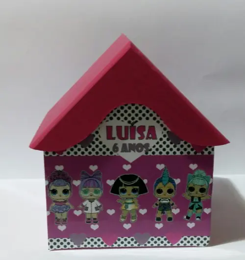 Centro de Mesa Casa Lol Surprise - Promoçãoooo !!!!!!!!!!!