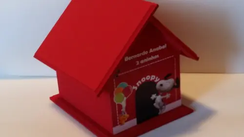 Centro de Mesa Casa Snoopy -promoção!!