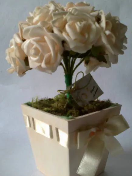 Centro de Mesa com Rosas P