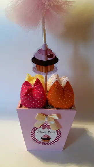 Centro de Mesa Cupcake