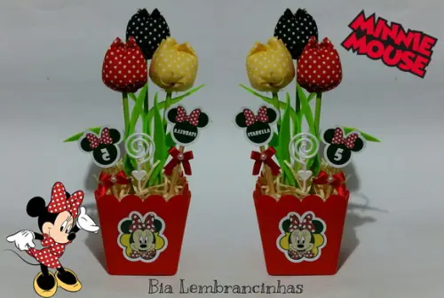 Centro de Mesa da Minnie *