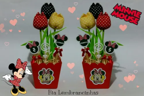Centro de Mesa da Minnie *