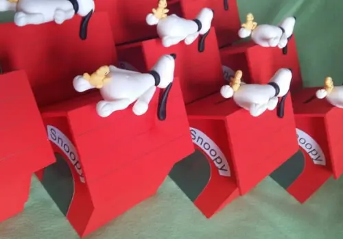 Centro de Mesa do Snoopy
