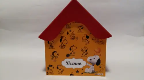 Centro De Mesa Do Snoopy