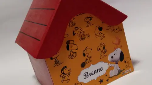 Centro De Mesa Do Snoopy