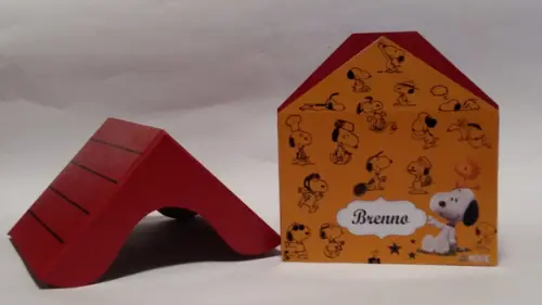 Centro De Mesa Do Snoopy