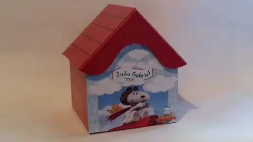 Centro De Mesa Do Snoopy