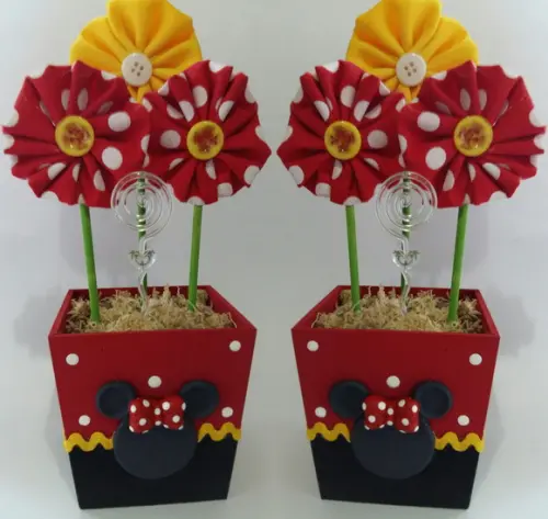 Centro de Mesa Minnie / Mickey