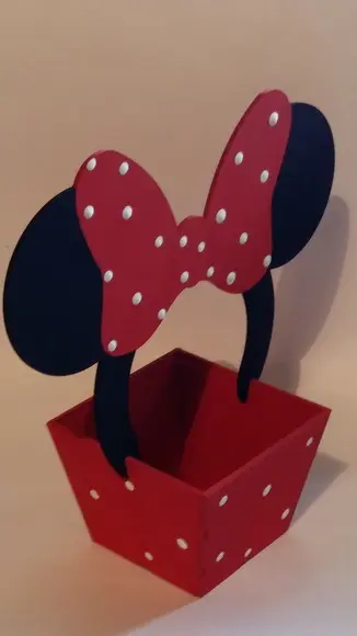 Centro de Mesa Minnie & Mickey