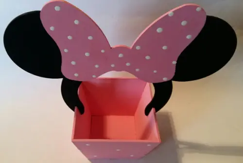 Centro de Mesa Minnie Rosa