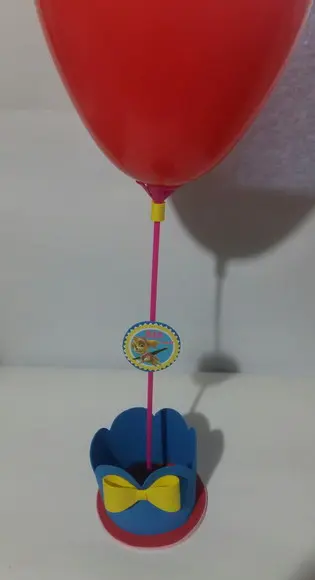 Centro de Mesa Patrulha Canina