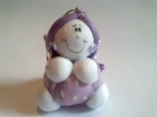 Chaveiro Bonequinha de Pano