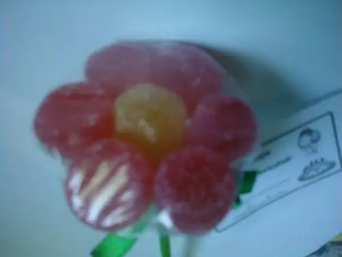 Flor de Bala de Goma