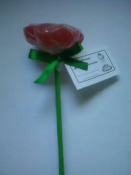 Flor de Bala de Goma
