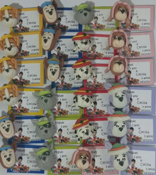 Imã de Geladeira Patrulha Canina