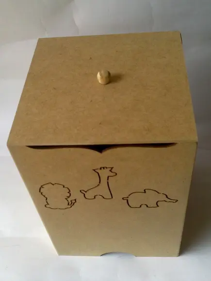 Kit Higiene em mdf crú