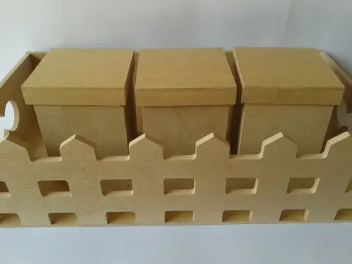 Kit Higiene em mdf crú