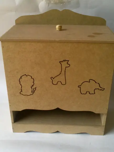 Kit Higiene em mdf crú