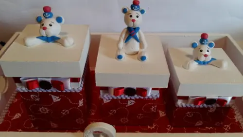 kit Higiene Urso Marinheiro