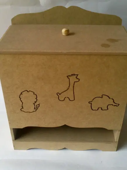 Kit Higiene em mdf crú