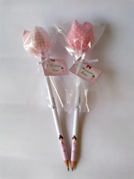 Lápis Bailarina Rosa - promoçãoooooooooo