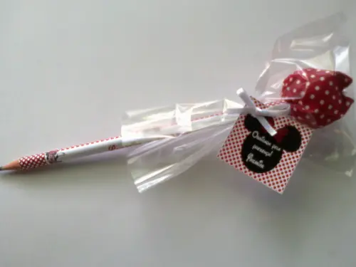 Lápis Personalizado com Tulipa