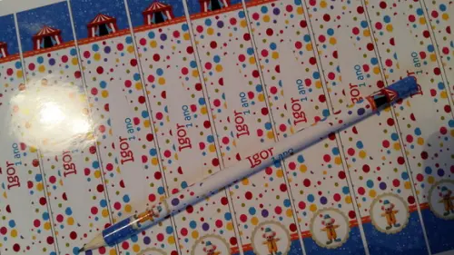 Lápis Personalizado Circo