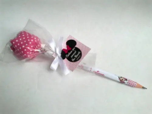 Lápis Personalizado com Tulipa