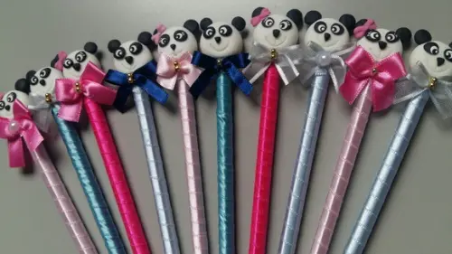 Lápis Ponteira Panda