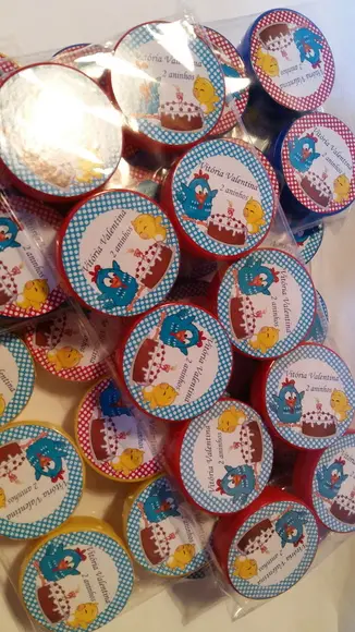 Latinha Personalizada Galinha Pintadinha