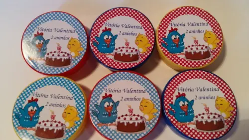 Latinha Personalizada Galinha Pintadinha