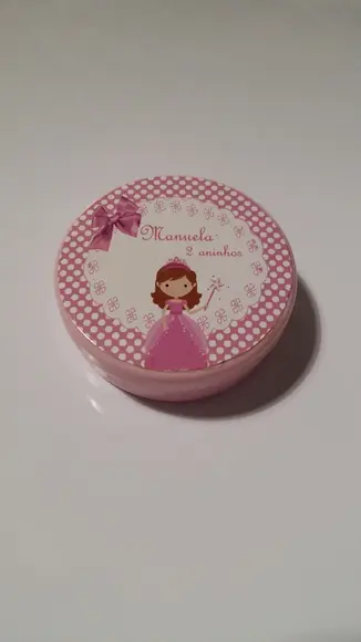 Latinha Personalizada Princesa
