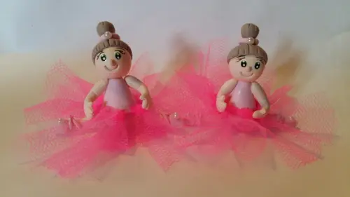 Lembrancinha Bailarina de Biscuit