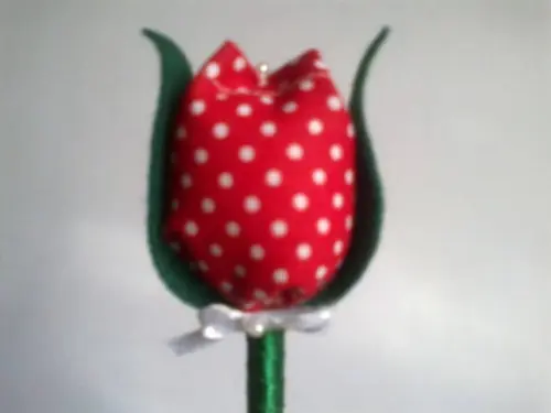 Lembrancinha Tulipas no Lápis