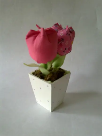 Lembrancinha Vasinho com Tulipas !