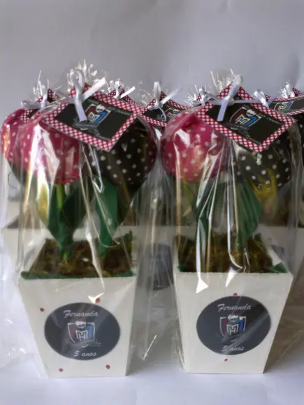 Lembrancinha Vasinho Monster High