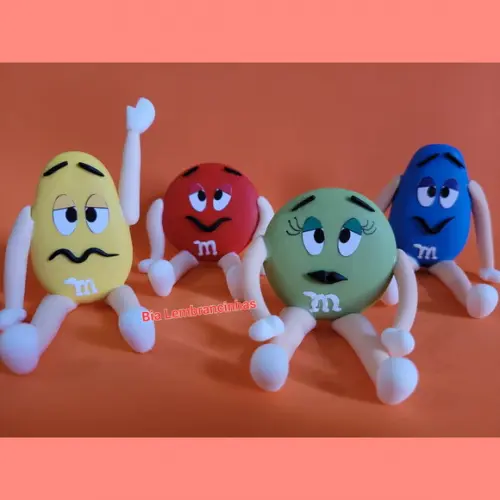 M&ms Topo de Bolo