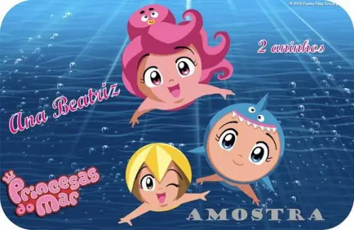 Marmitinha Princesas do Mar