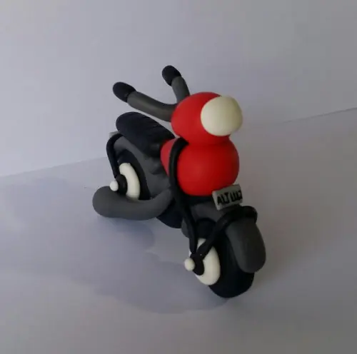 Moto ou Carro de Biscuit