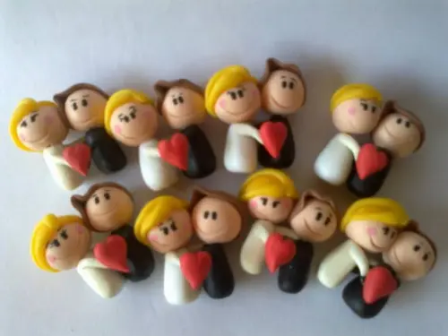 Noivinhos de Biscuit